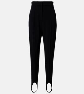 Stella McCartney Stella McCartney High-rise jersey stirrup leggings