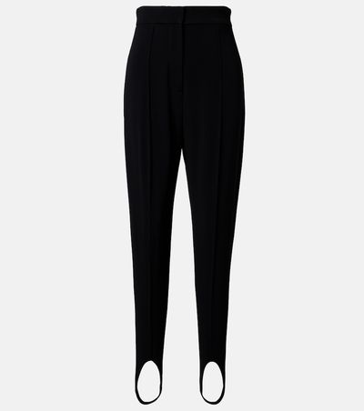 Stella McCartney Stella McCartney High-rise jersey stirrup leggings