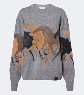 Stella McCartney Stella McCartney Intarsia virgin wool sweater