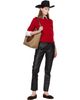 Stella McCartney Stella McCartney Khaki Logo Reversible Tote - 4