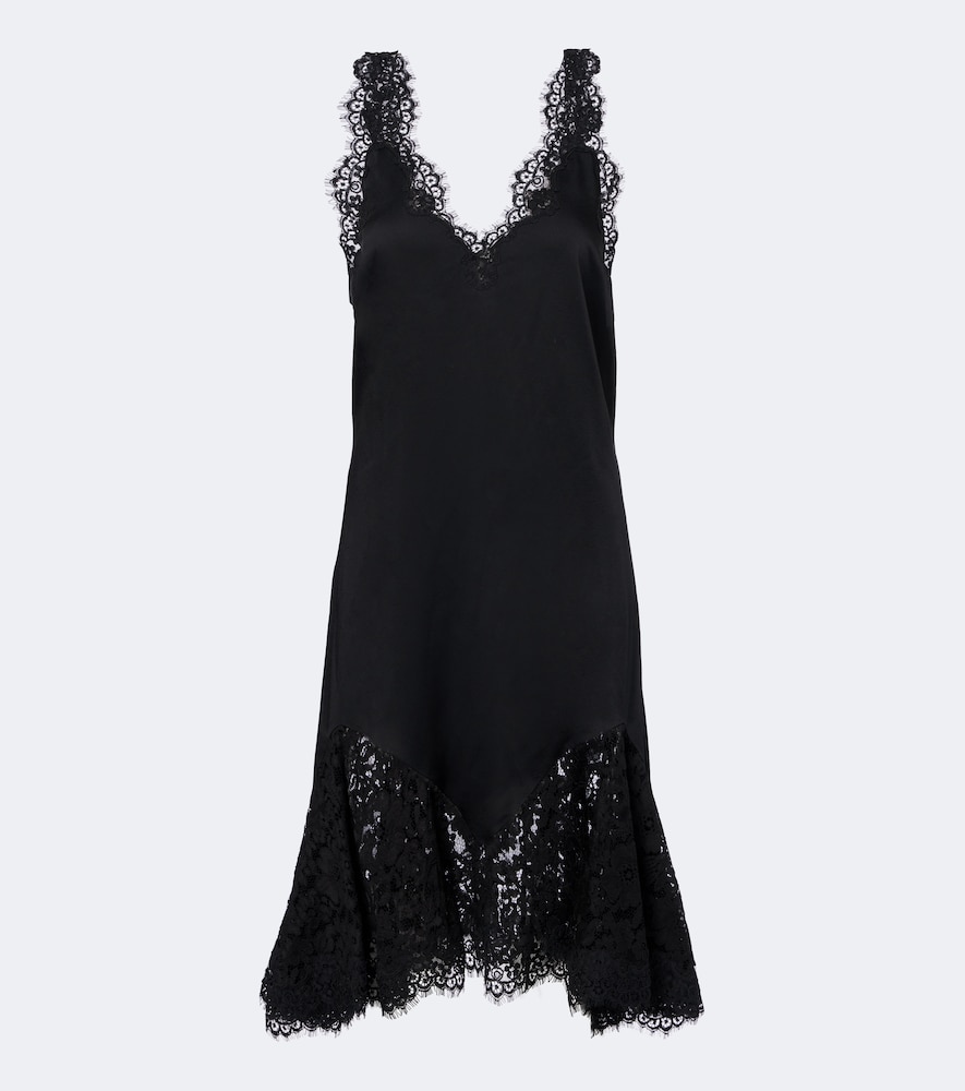 Stella McCartney Stella McCartney Lace-trimmed minidress