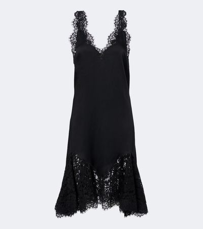 Stella McCartney Stella McCartney Lace-trimmed minidress