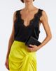 Stella McCartney Stella McCartney Lace-trimmed satin top - 2