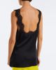 Stella McCartney Stella McCartney Lace-trimmed satin top - 5