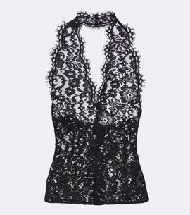 Stella McCartney Stella McCartney Lace halterneck top