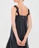 Stella McCartney Stella McCartney Lace Mix Washed Jersey Dress Washed Black - 4