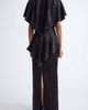 Stella McCartney Stella McCartney Lace Trim Satin Cape Gown - 3