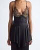 Stella McCartney Stella McCartney Lace Trim Satin Cape Gown - 4