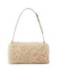 Stella Mccartney Stella McCartney Logo Bracelet Faux Shearling Pouch - 1