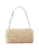 Stella Mccartney Stella McCartney Logo Bracelet Faux Shearling Pouch - 4