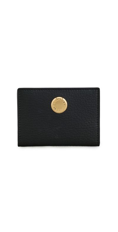 Stella McCartney Stella McCartney Logo Card Holder Black One