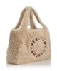 Stella Mccartney Stella McCartney Logo Faux Shearling Tote - 3