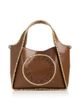 Stella Mccartney Stella McCartney Logo Raffia Trim Crossbody Tote - 1
