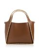 Stella Mccartney Stella McCartney Logo Raffia Trim Crossbody Tote - 6