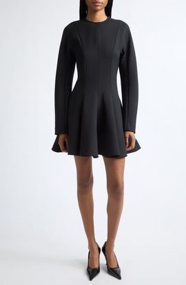 Stella McCartney Stella McCartney Long Sleeve Stretch Minidress