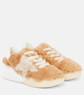 Stella McCartney Stella McCartney Loop faux fur sneakers