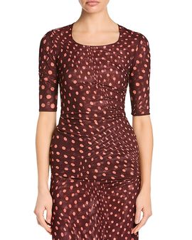Stella Mccartney Stella McCartney Mesh Half Sleeve Top