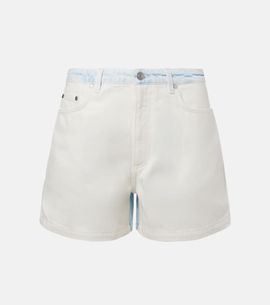 Stella McCartney Stella McCartney Mid-rise denim shorts