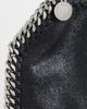 Stella McCartney Stella McCartney Mini Eco Shaggy Deer Chain Tote Bag Black One - 5
