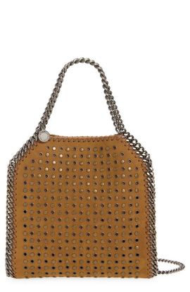 Stella McCartney Stella McCartney Mini Falabella Studded Faux Suede Tote