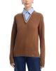Stella Mccartney Stella McCartney Mixed Media Sweater Top - 1