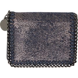 Stella McCartney Stella McCartney Navy Falabella Bi-Fold Wallet