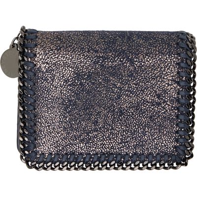 Stella McCartney Stella McCartney Navy Falabella Bi-Fold Wallet