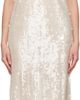 Stella McCartney Stella McCartney Off-White Sequins Tank Maxi Dress - 1