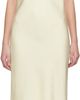 Stella McCartney Stella McCartney Off-White Sleeveless Lace Satin Midi Dress - 1