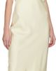 Stella McCartney Stella McCartney Off-White Sleeveless Lace Satin Midi Dress - 4