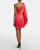 Stella McCartney Stella McCartney One-shoulder satin minidress - 5