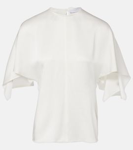 Stella McCartney Stella McCartney Open-back satin top