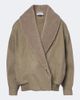 Stella McCartney Stella McCartney Oversized teddy-trimmed blouson jacket - 1