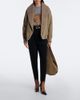Stella McCartney Stella McCartney Oversized teddy-trimmed blouson jacket - 7