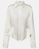 Stella McCartney Stella McCartney Peplum satin shirt - 1