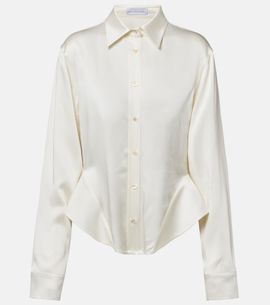 Stella McCartney Stella McCartney Peplum satin shirt