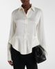 Stella McCartney Stella McCartney Peplum satin shirt - 2