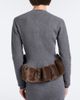 Stella McCartney Stella McCartney Peplum wool-blend sweater - 5
