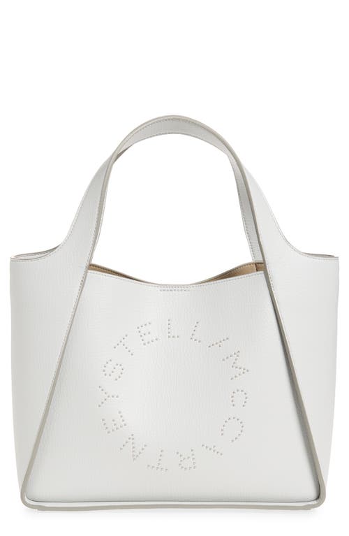Stella McCartney Stella McCartney Perforated Logo Faux Leather Crossbody Tote