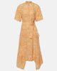 Stella McCartney Stella McCartney Printed asymmetric silk midi dress - 1