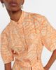 Stella McCartney Stella McCartney Printed asymmetric silk midi dress - 4
