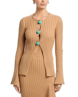 Stella Mccartney Stella McCartney Ribbed Cardigan
