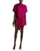 Stella Mccartney Stella McCartney Satin Cape Mini Dress - 2