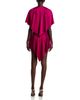 Stella Mccartney Stella McCartney Satin Cape Mini Dress - 4