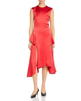 Stella Mccartney Stella McCartney Satin Midi Dress