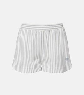 Stella McCartney Stella McCartney Silk and wool striped shorts