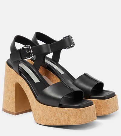 Stella McCartney Stella McCartney Skyla faux leather platform sandals