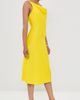 Stella McCartney Stella McCartney Slip Satin Dress Bright Yellow - 4