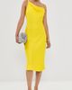 Stella McCartney Stella McCartney Slip Satin Dress Bright Yellow - 5