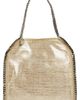 Stella McCartney Stella McCartney 'Small Falabella' Metallic Tricot Tote - 1